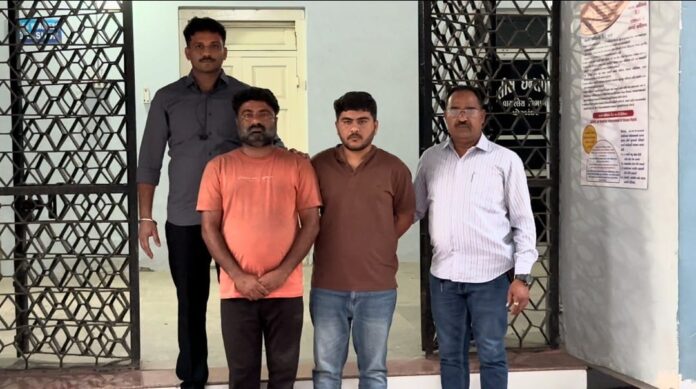 અપહરણ.ખંડણી અને કરોડોની સાયબર છેતરપીંડી કેસના બે સહઆરોપી કલોલથી ઝડપાયા